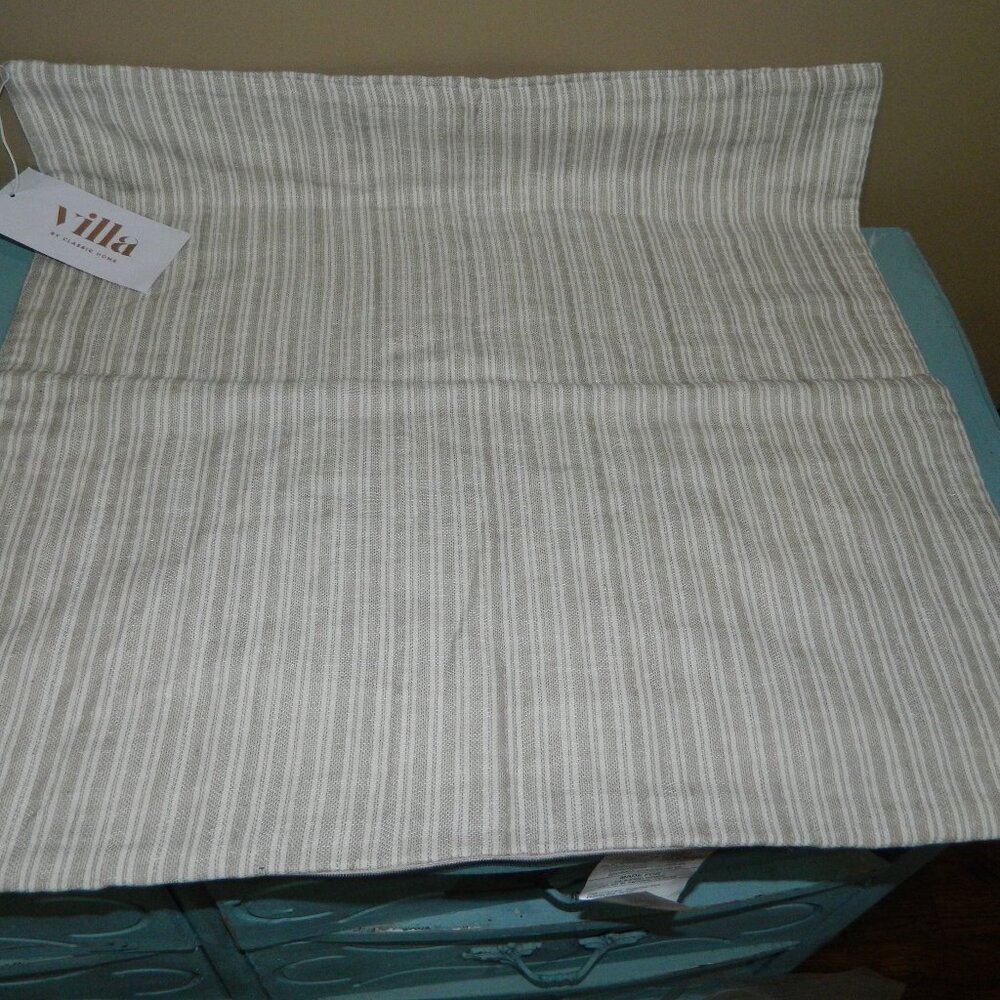 Pottery Barn/Villa by Classic Antolin Casa Natural Stripe Pillow Cover V270047